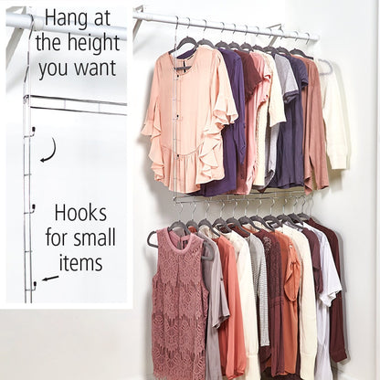 Adjustable Closet Doubler