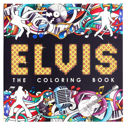The Beatles or Elvis Adult Coloring Book Relaxation Stress Relief