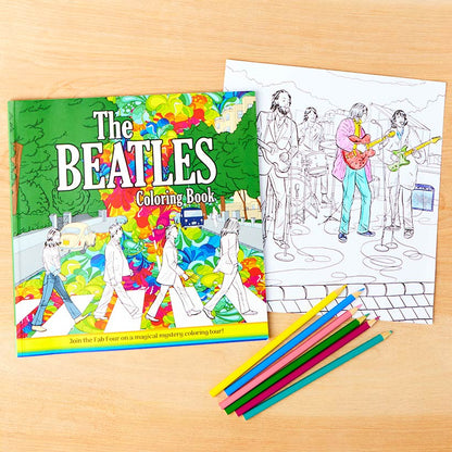 The Beatles or Elvis Adult Coloring Book Relaxation Stress Relief
