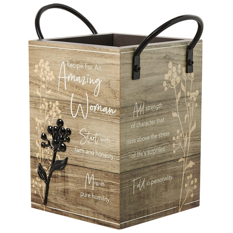 Amazing Woman Gifts for Her - Utensil Holder or Mug & Coaster Set