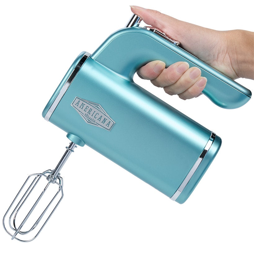 5-Speed Turbo Hand Mixer, Blue