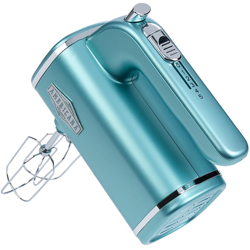 5-Speed Turbo Hand Mixer, Blue