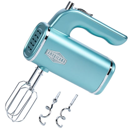 5-Speed Turbo Hand Mixer, Blue