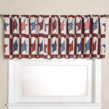 Americana Plaid Star Bath Collection