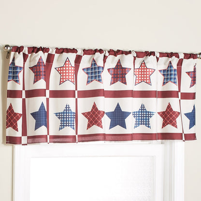 Americana Plaid Star Bath Collection