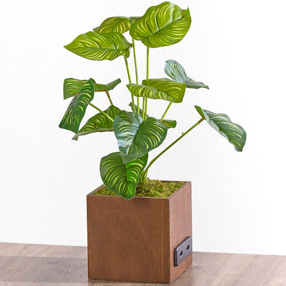 Artificial House Plant with USB Port
