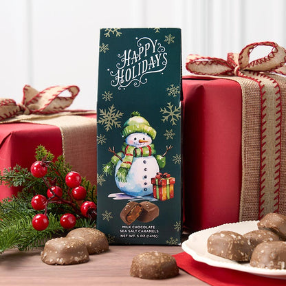 Premium Holiday Wishes Artisan Chocolate Giftable