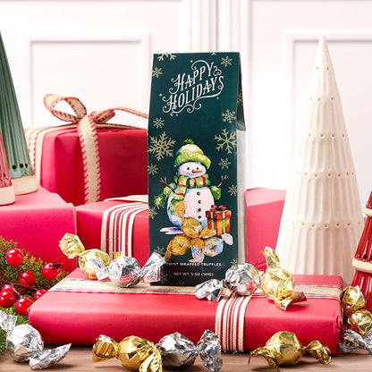 Premium Holiday Wishes Artisan Chocolate Giftable