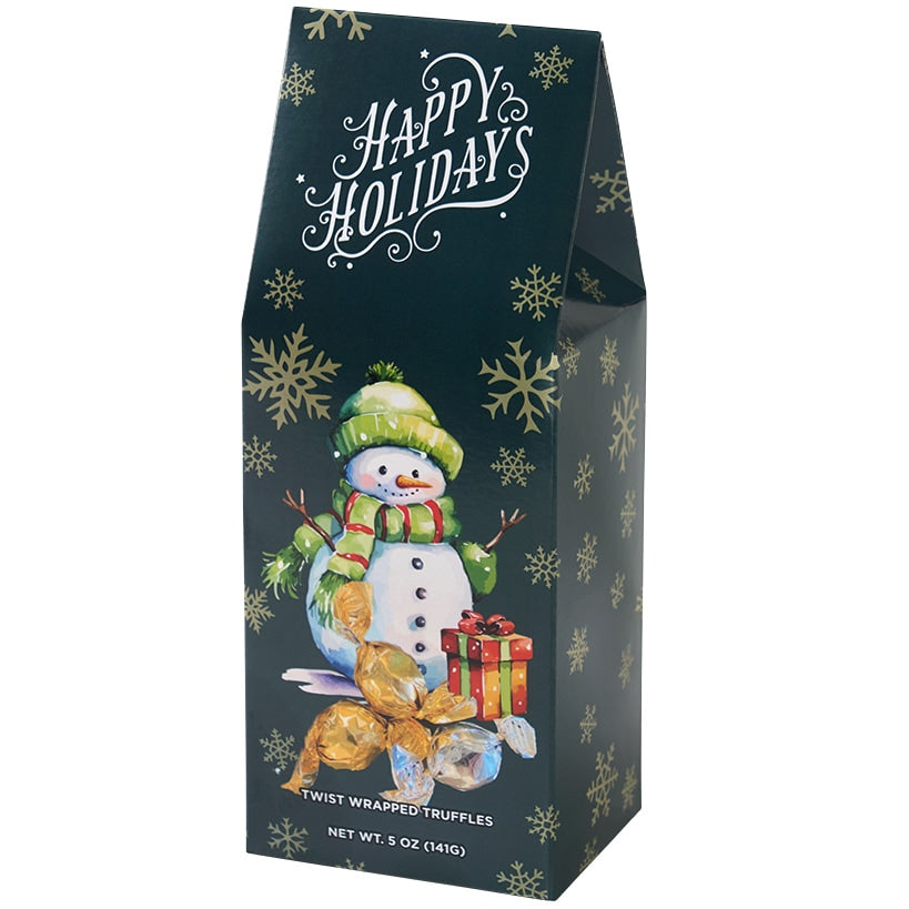 Premium Holiday Wishes Artisan Chocolate Giftable