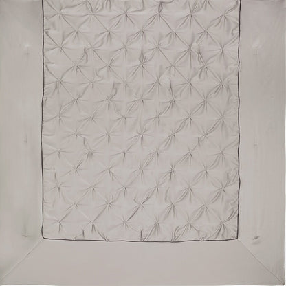 Ashlyn Ruched Full/Queen Comforter Ensemble