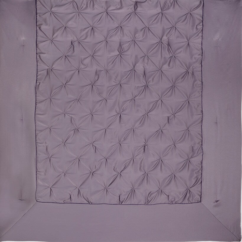 Ashlyn Ruched Full/Queen Comforter Ensemble