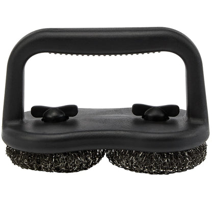 BBQ Steel Wire Brush With Easy Grip oversized Handle