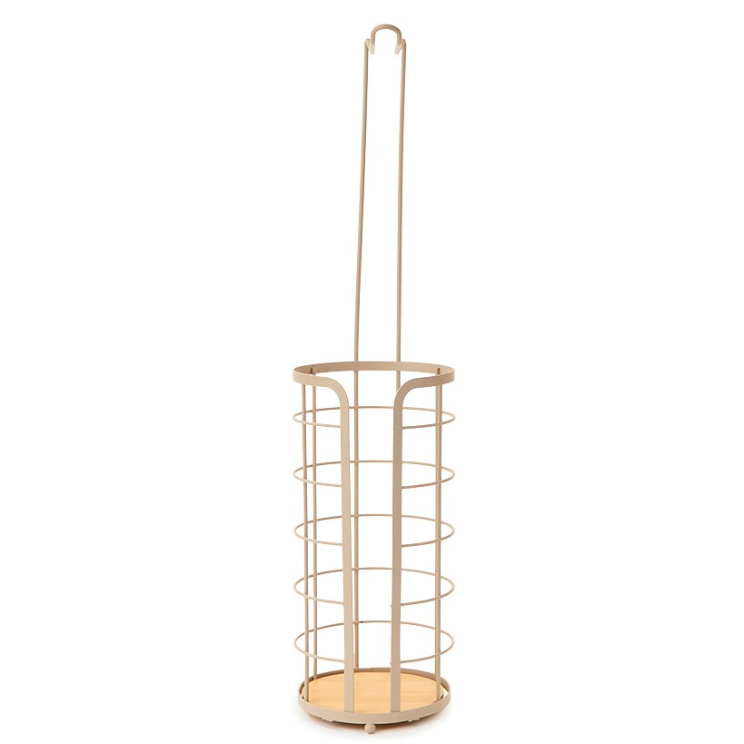 Franklin Bamboo Free Standing Toilet Paper Holder