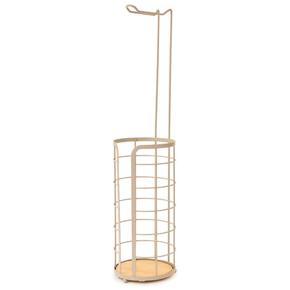 Franklin Bamboo Free Standing Toilet Paper Holder