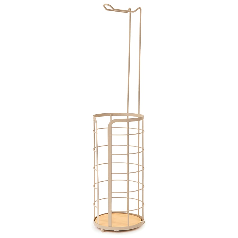 Franklin Bamboo Free Standing Toilet Paper Holder
