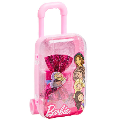 Barbie Accessories in Mini Luggage Case 3-1/4"W x 2"D x 5-1/2"H