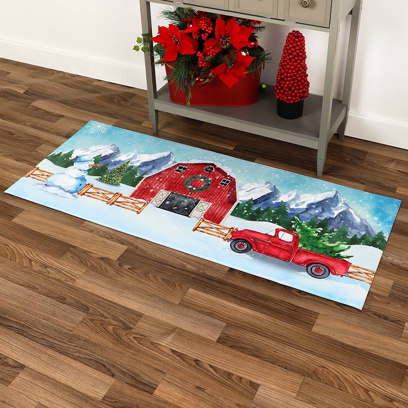 Kitchen Comfort Accent Rug or Runner Rug Barns and Bows#select-rug_runner