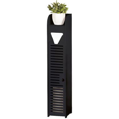 Black Bathroom Storage Cabinet