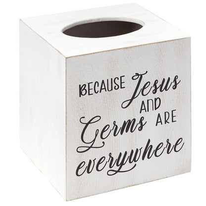 Country Bathroom Accents Tissue Box Cover or Wall Sign