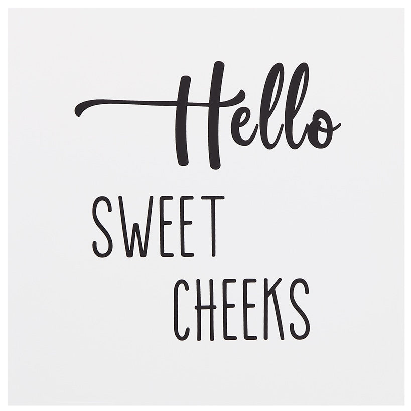 Humorous Bathroom Wall Art - Flush, Hello, Seat, Sprinkles, or Text
