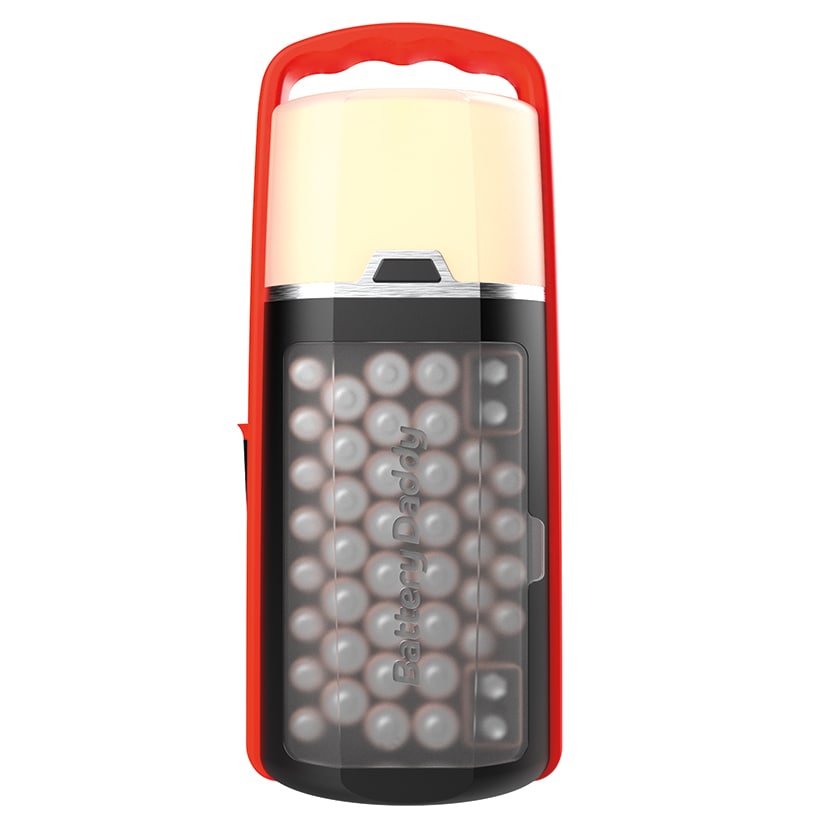 Battery Daddy® LED Lantern - Ultra Bright, Battery Storage For Emergencies