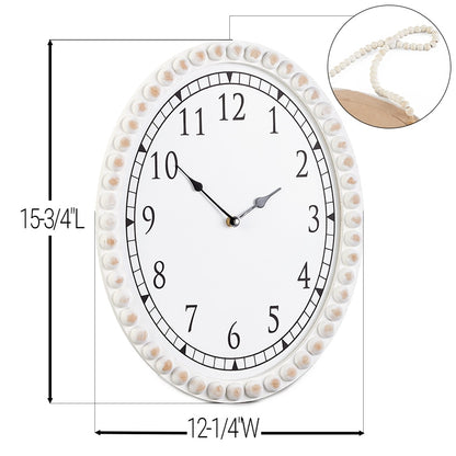 Farmhouse Beaded Clocks or Mirrors