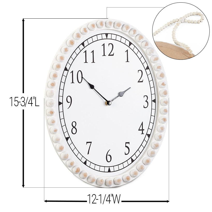 Farmhouse Beaded Clocks or Mirrors