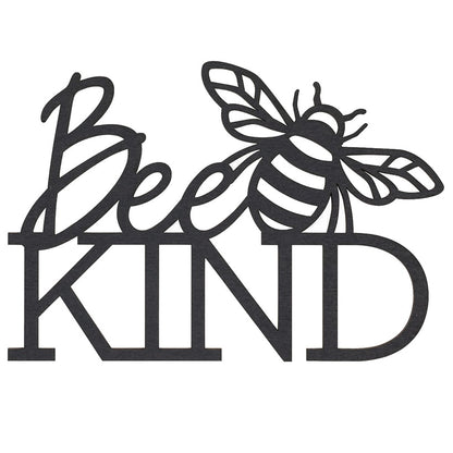 Bee Kind Wood Hanging Plaque