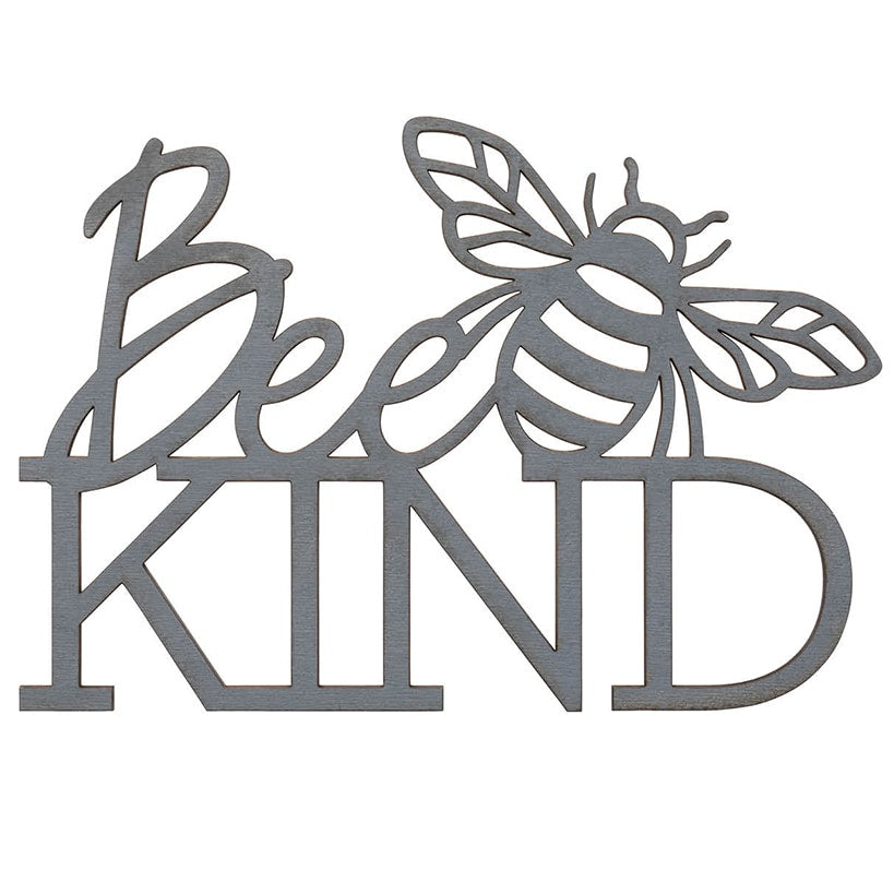 Bee Kind Wood Hanging Plaque