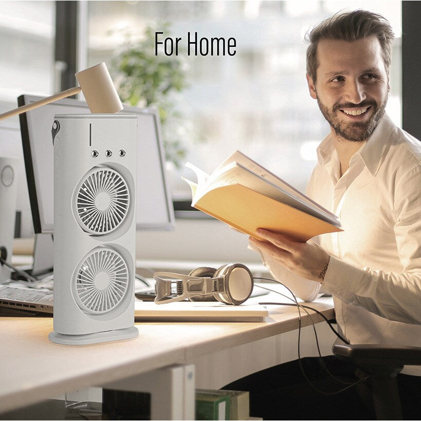 Bell+Howell® Dual Mist Fan