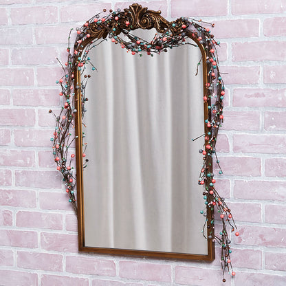 Colorful Country Berry Wreath, Garland or LED Candle