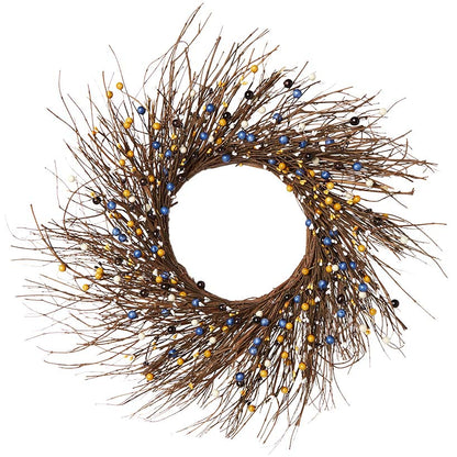 Colorful Country Berry Wreath, Garland or LED Candle