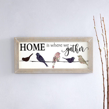 Bird Motif Wall Art