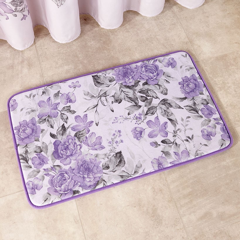 Birmingham Floral Shower Curtain or Toothbrush Holder