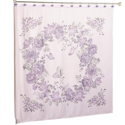 Birmingham Floral Shower Curtain or Toothbrush Holder