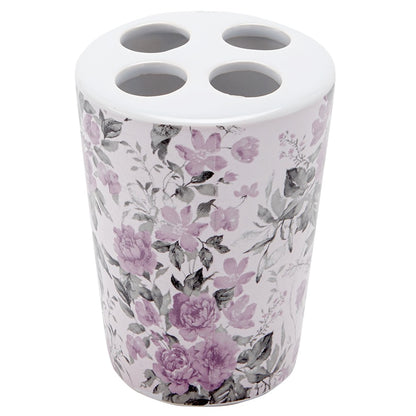 Birmingham Floral Shower Curtain or Toothbrush Holder