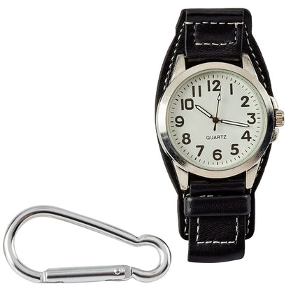 Pocket Watch with Carabiner Analog Watch