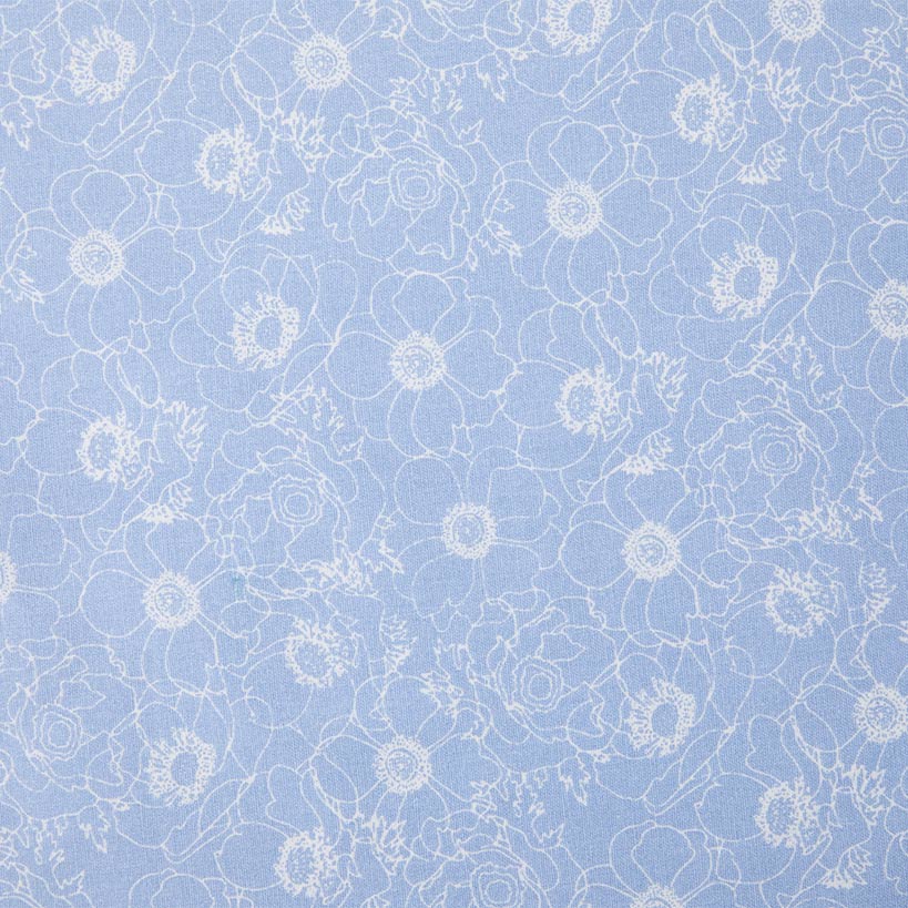 Blue Floral Tablecloths