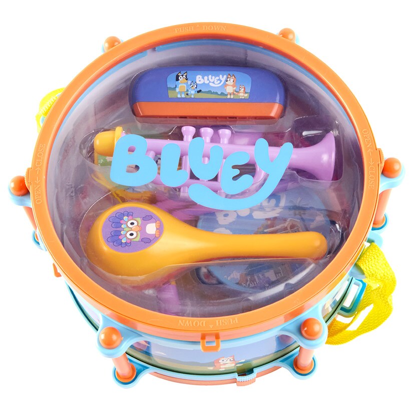 Bluey All-In-One Band Set - Inspire Musical Creativity with 7 Instruments