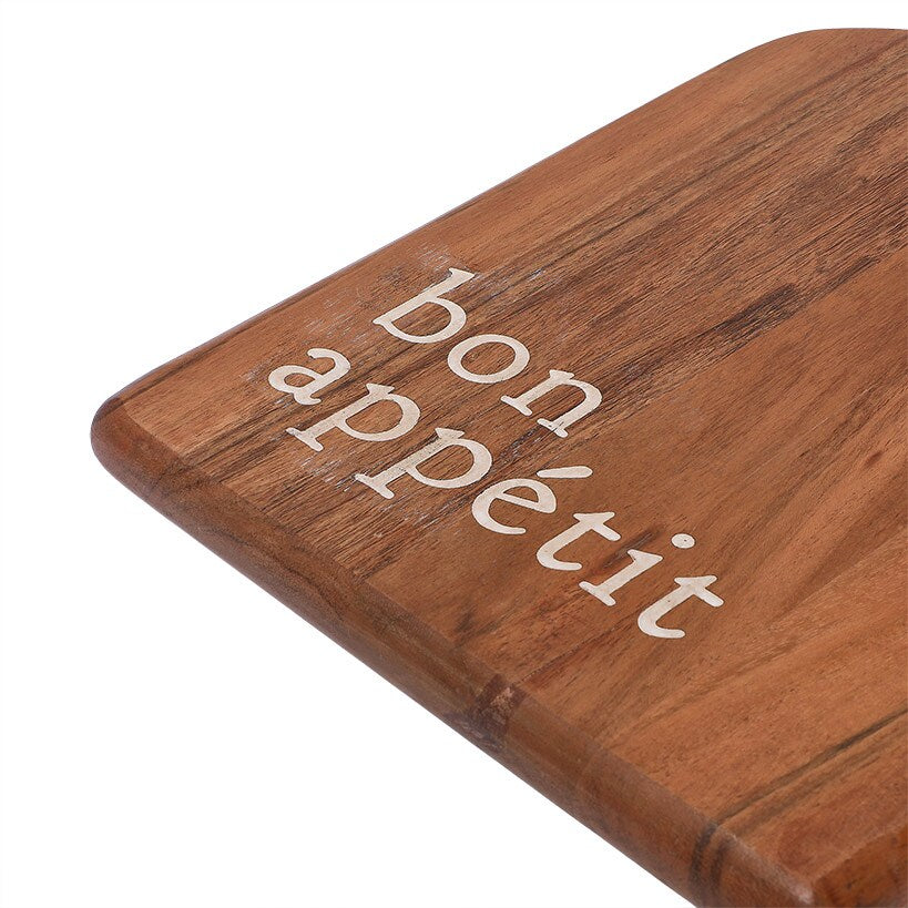 Bon Appetit Rectangle Acacia Wood Serving Board