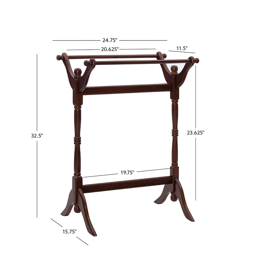 Boone Heirloom Blanket Rack#select-rack_cherry