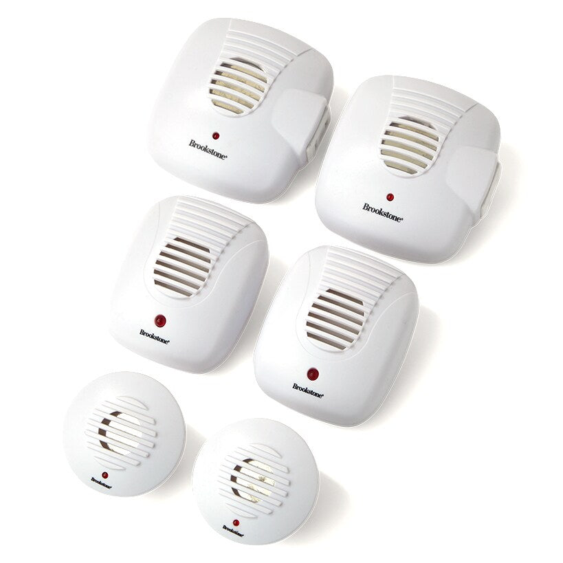 Brookstone® Ultrasonic Pest Repellers - Multi-Room, Plug-In, Set of 6