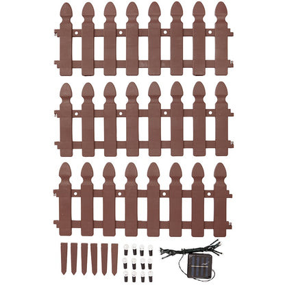Sets of 3 Decorative Solar Fence Panels