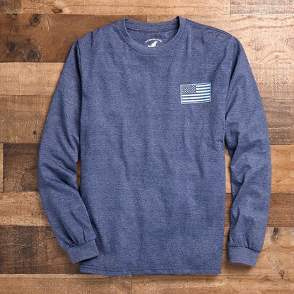 Men's Buckhorn River Americana Long Sleeve Graphic T-Shirt