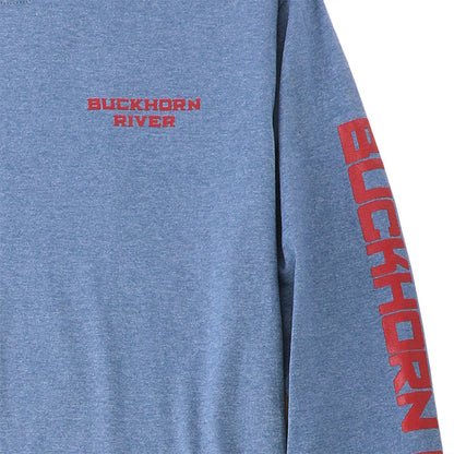 Men's Buckhorn River Americana Long Sleeve Graphic T-Shirt