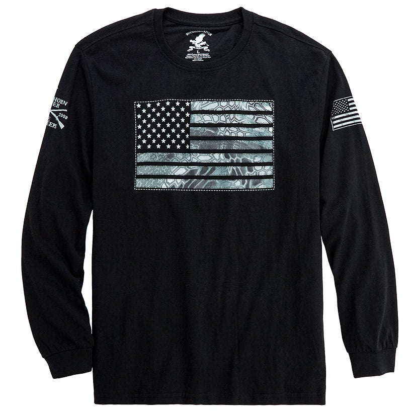 Buckhorn River Americana Long-Sleeve Tee