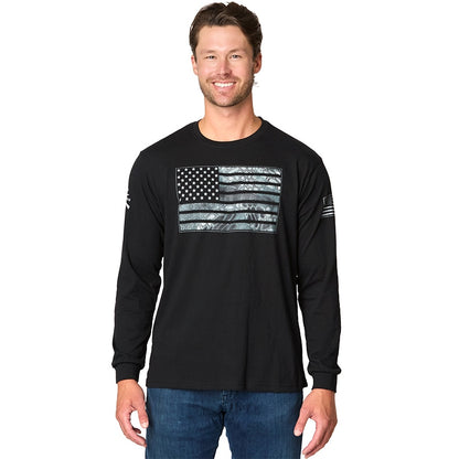 Buckhorn River Americana Long-Sleeve Tee