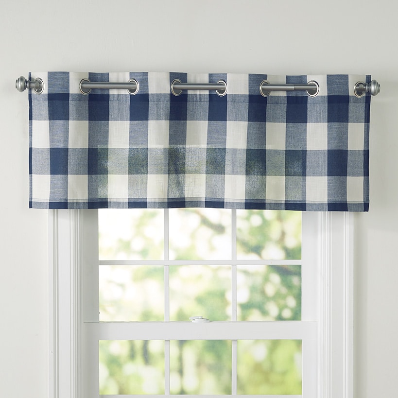 Buffalo Check Valance