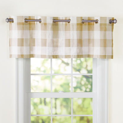 Buffalo Check Valance
