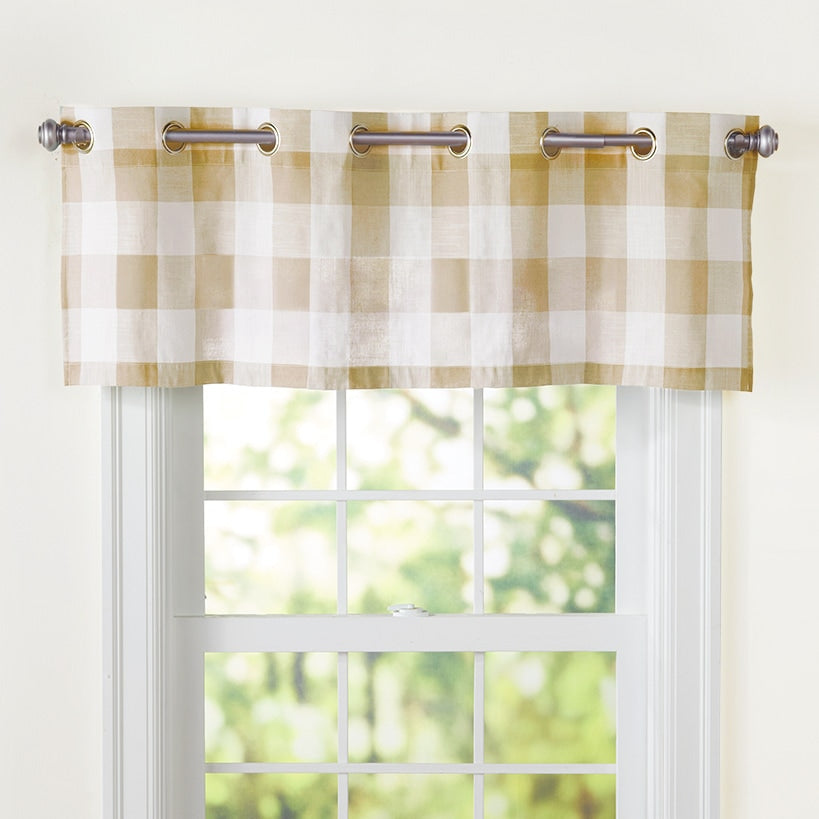 Buffalo Check Valance